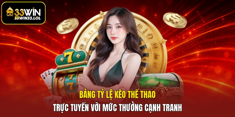 Bảng tỷ lệ kèo thể thao trực tuyến với mức thưởng cạnh tranh