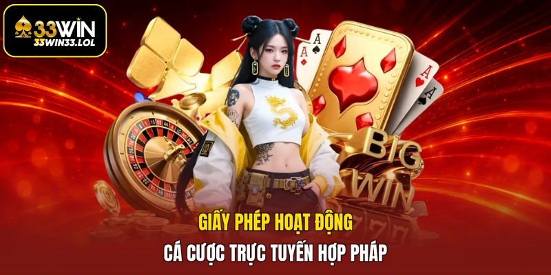 Giấy phép hoạt động cá cược trực tuyến hợp pháp